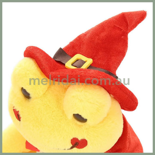 Pickles the Frog | Bean Doll Plush Toy 155×130×140mm (Smile Magic)