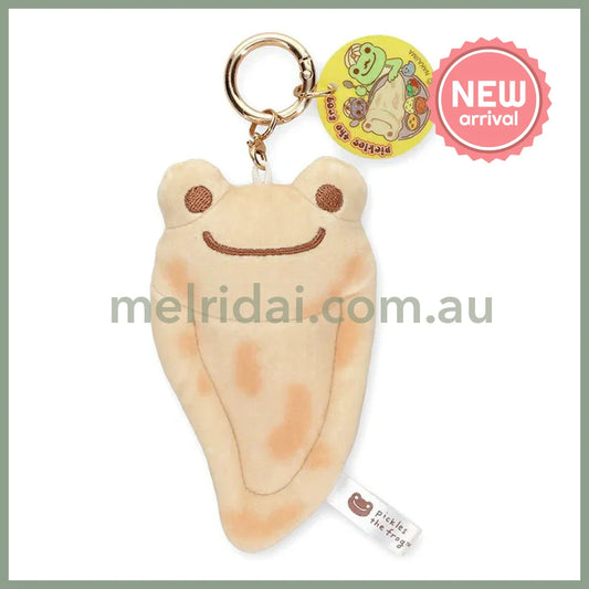 Pickles the Frog | Carabiner Plush Keychain Bag Charm 105×60×25mm (Naan Smile Curry House)