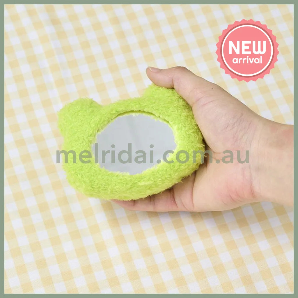 Pickles the Frog | Mirror Plush Keychain Bag Charm 80×110×40mm