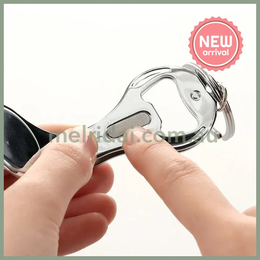 Pickles the Frog | Nail Clippers Friends 60×32×10mm (Crayon Touch Pink)