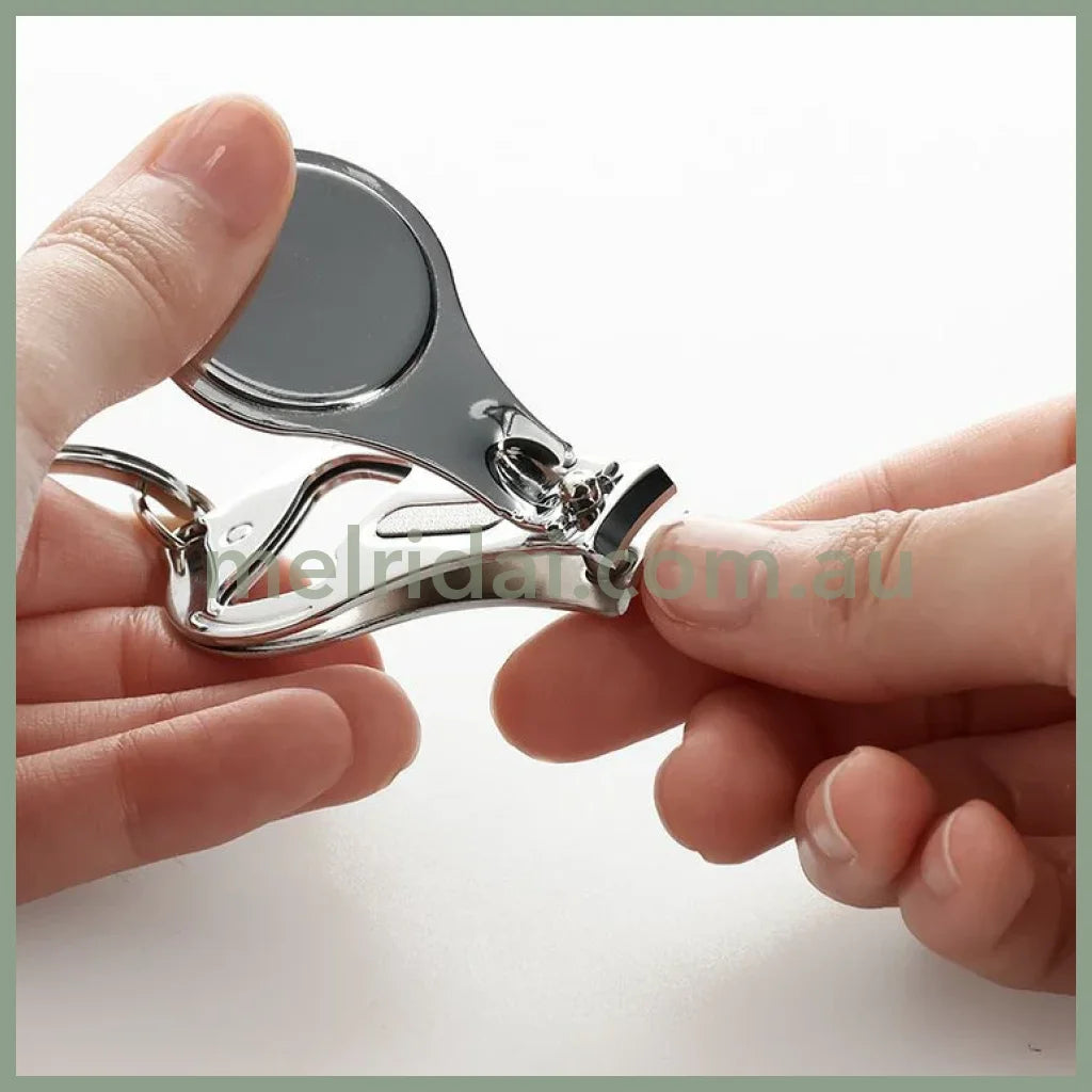 Pickles the Frog | Nail Clippers Friends 60×32×10mm (Puffy Green Pink)