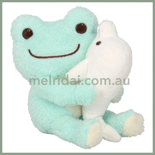 Pickles the Frog | Plush Doll Toy H15×W15×D9cm (Sea Friends Dolphin)