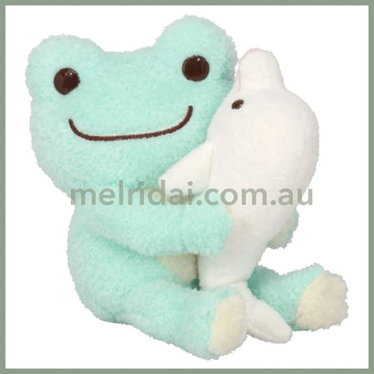 Pickles the Frog | Plush Doll Toy H15×W15×D9cm (Sea Friends Dolphin)