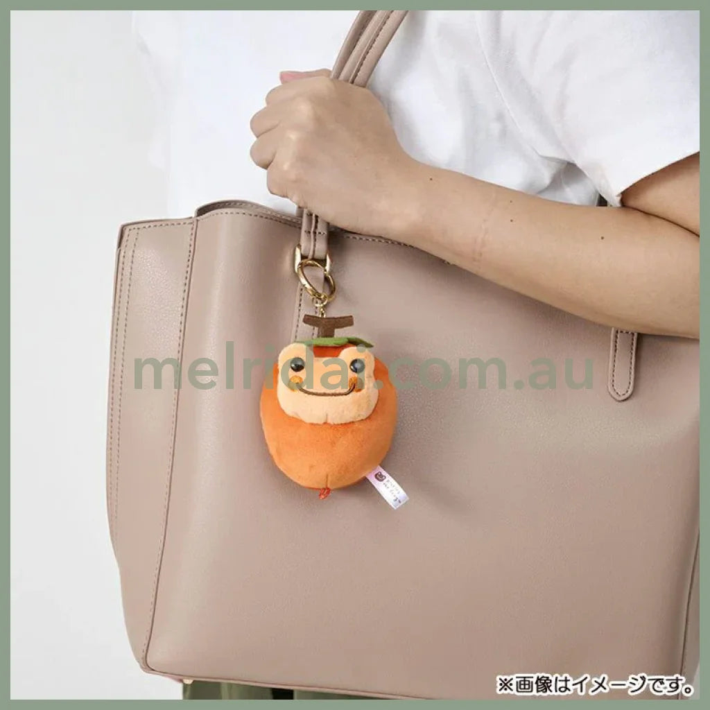 Pickles the Frog | Plush Keychain Bag Charm Plush Keychain 110×75×65mm (Persimmon)