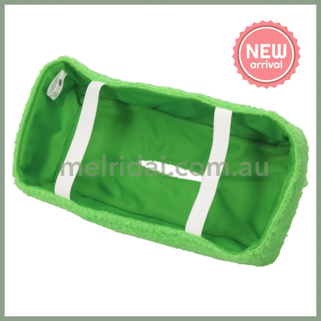 Pickles the Frog | Plush Tissue Box Cover 4548643210180 (Rabbit Wakaba Green)