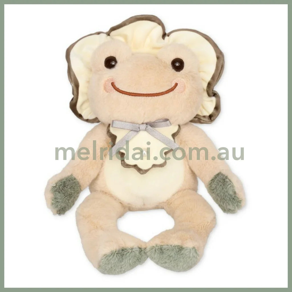Pickles the Frog | Plush Toy Bean Doll Plush 155×130×140mm (Oyster)