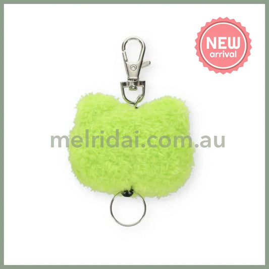 Pickles the Frog | Reel Keychain Key Holder Plush Bag Charm 55×60×40mm