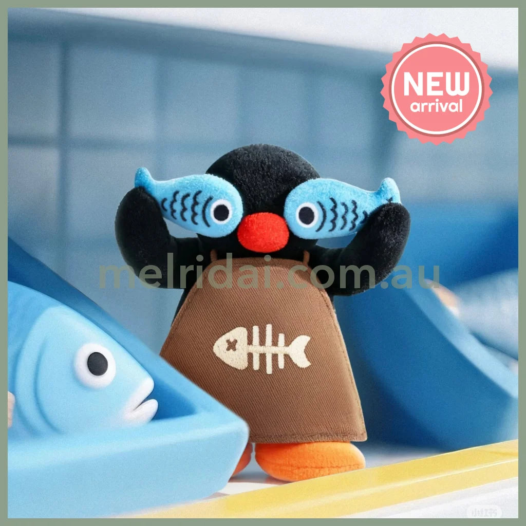 PINGU | Hide And Seek Series Secret Plush Keychain Blind Box 12cm (Order 6 for Complete)