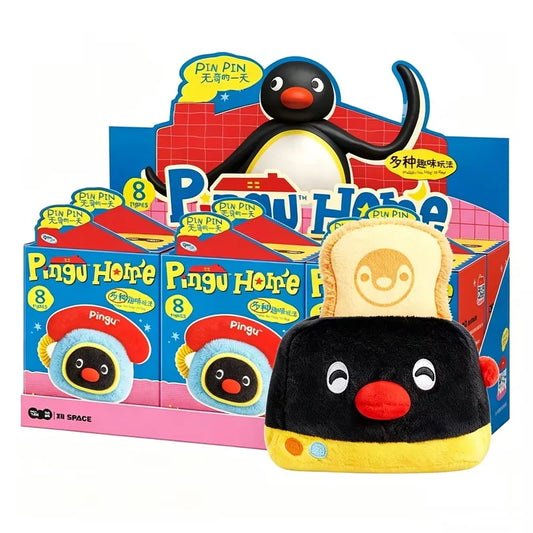 Pingu| Home Diary Series Plush Blind Box Keychain Bag Charm (Shipped Randomly)
