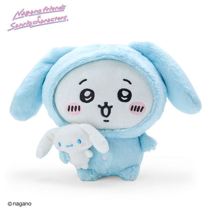 Nagano Friends X Sanrio | Chiikawa Plush 25 10 18 Cm (Cinnamoroll) / ( )