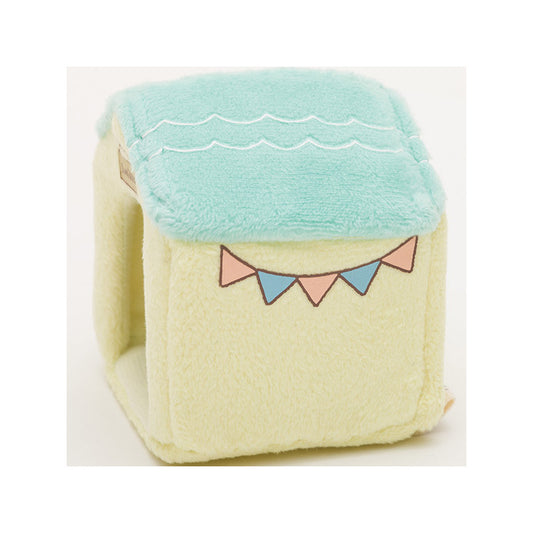 SAN-X | Sumikko Gurashi Tenori Plush SS 75×75×65mm (Green Roof House)