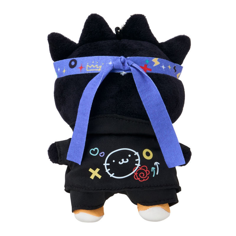 Sanrio | Badtz-Maru Mascot Holder Plush Keychain Bag Charm 16.5 x 12.5 x 6.6cm (Academy Kirameki Festival / School