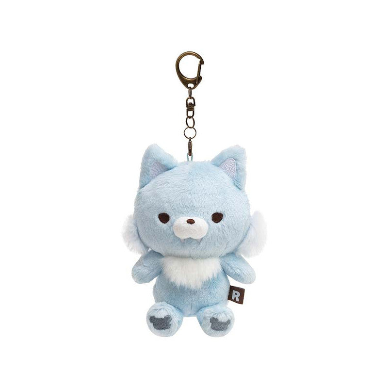 San-X | Rilakkuma Plush Keychain Aoikoookami 100X70X90 Mm /////