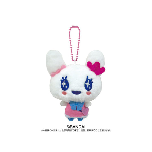 Tamagotchi | Fluffy Chibi Mascot Keychain Plush Keychain 90mm (Lovelitchi)