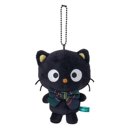 SANRIO | Chococat Mascot Holder Bag Charm Keychain 95×65×110mm (Tartan)