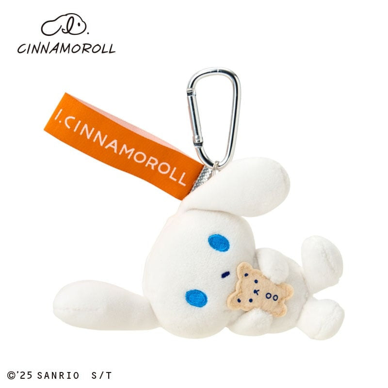 SANRIO | Mascot Holder Plush Keychain Bear 11 x 5 x 9cm (I.CINNAMOROLL Love yourself more?)