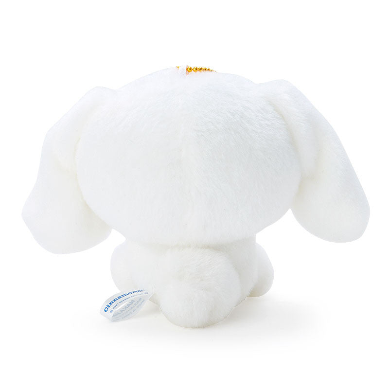 SANRIO | Cinnamoroll Plush Keychain Mascot Holder Bag Charm 12×9×17cm (Good Friends)