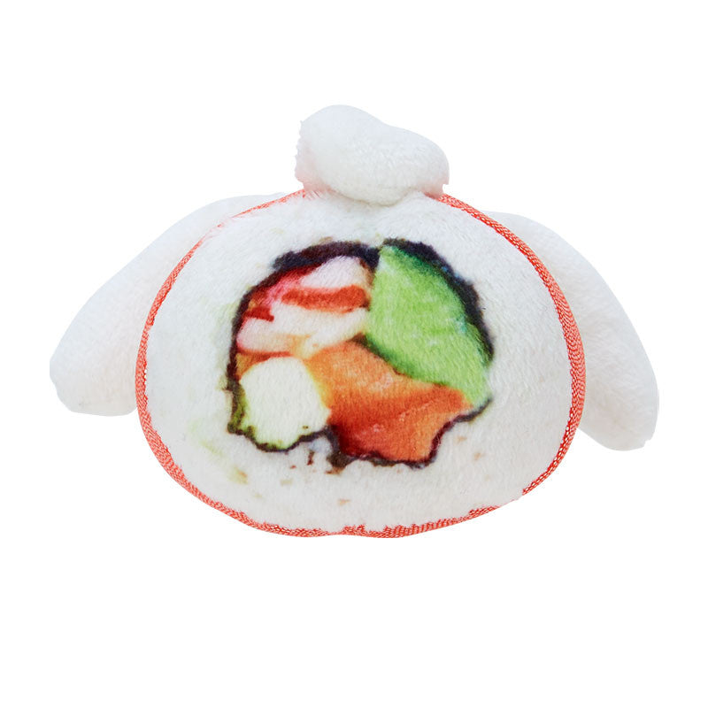 SANRIO | Cinnamoroll Mascot Holder Keychain 10 x 7 x 8mm (Sushi California Roll)