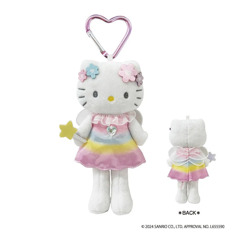 SANRIO | Hello Kitty Plush Keychain Style Up H147ＸW70mmＸD42mm (Fairy Ver.)