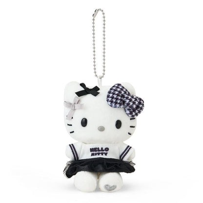 【Limit 1/customer】SANRIO | Hello Kitty Mascot Holder Plush Keychain 5.0 x 7.9 x 13.5cm (Monotone)