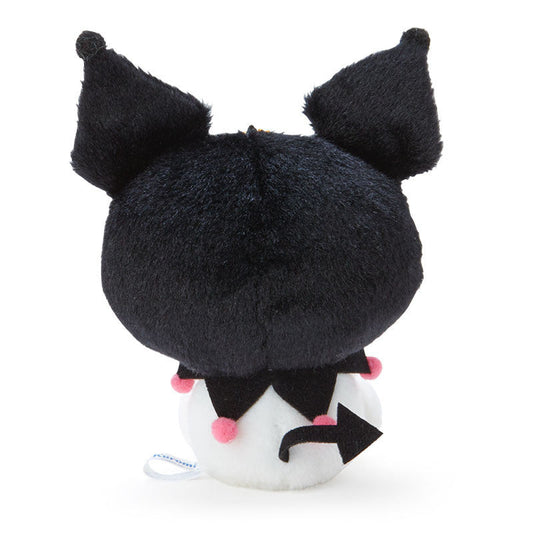 SANRIO | Kuromi Plush Keychain Mascot Holder Bag Charm 12×9×17cm (Good Friends)