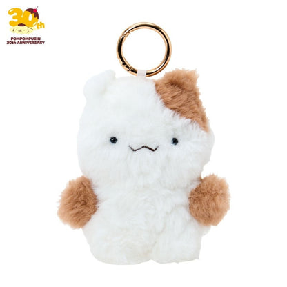SANRIO | Pompompurin Muffin Keychain Mascot Bag Charm 95x70x120mm (Pompompurin 30th Anniversary Pompompurin From Back Then)