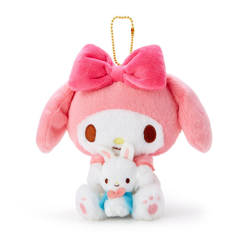SANRIO | My Melody Plush Keychain Mascot Holder Bag Charm 12×9×17cm (Good Friends)
