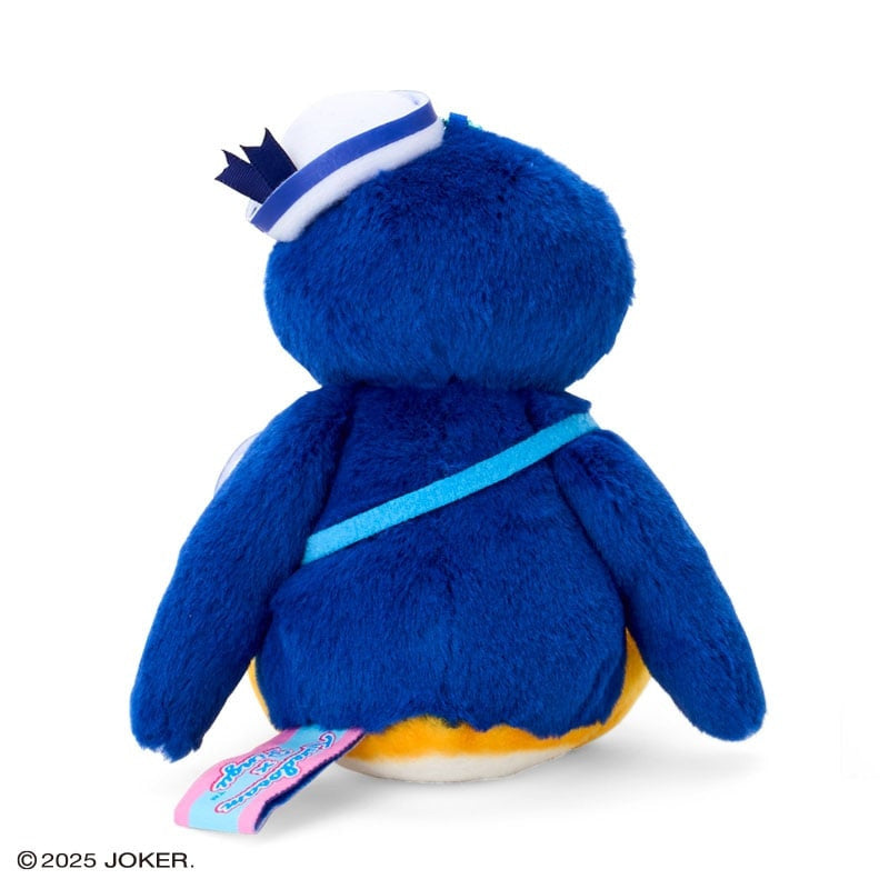 SANRIO | Plush Keychain Mascot Holder Bag Charm W12 × D10 × H12.5 cm (Tuxedo Sam & Pingu)