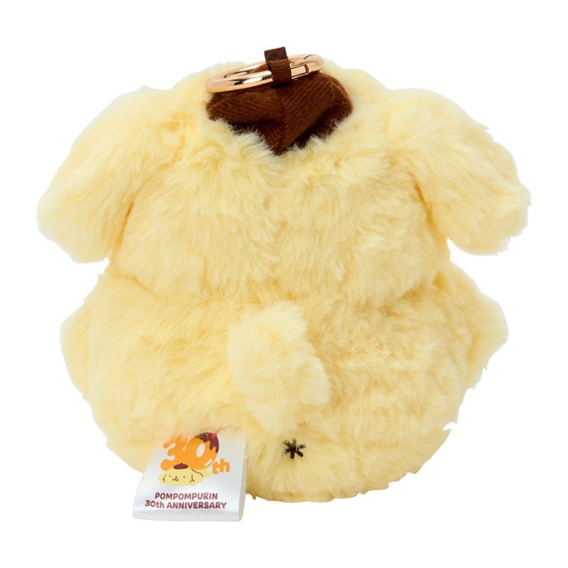 SANRIO | Pompompurin Keychain Mascot Bag Charm 120x90x135mm (Pompompurin 30th Anniversary Pompompurin From Back Then)
