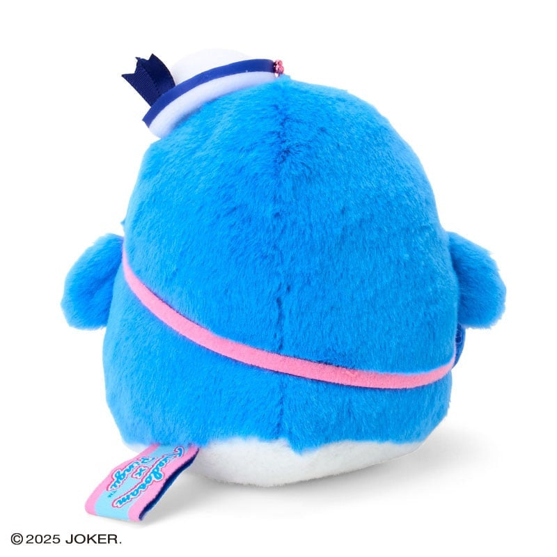 SANRIO | Plush Keychain Mascot Holder Bag Charm W12 × D10 × H11 cm (Tuxedo Sam & Pingu)