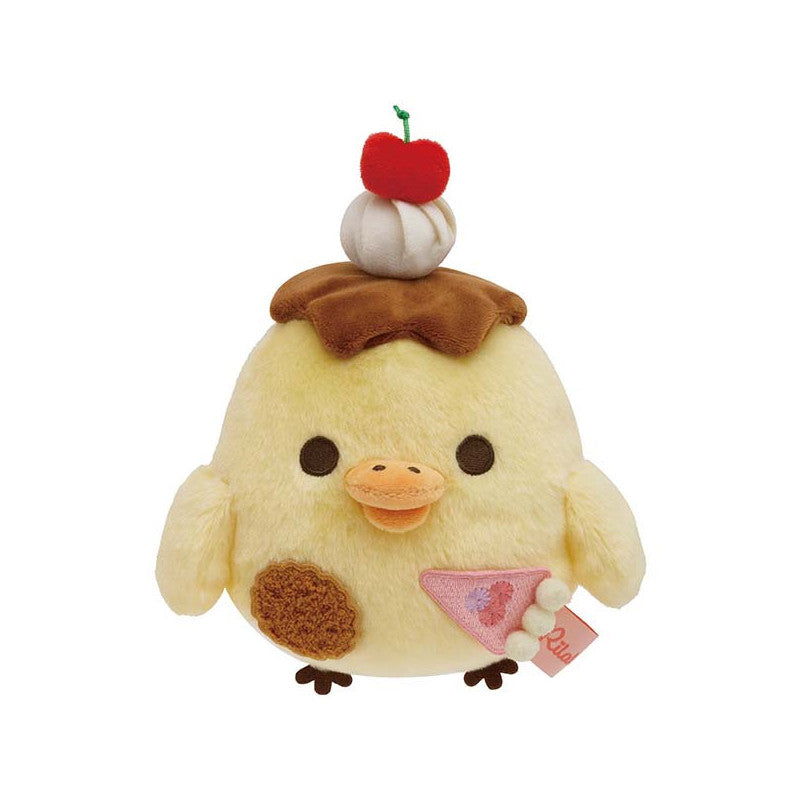 San-X | Rilakkuma Kiiroitori Plush Doll Stuffed Toy 165×155×120Mm (Candy Amusement Park)