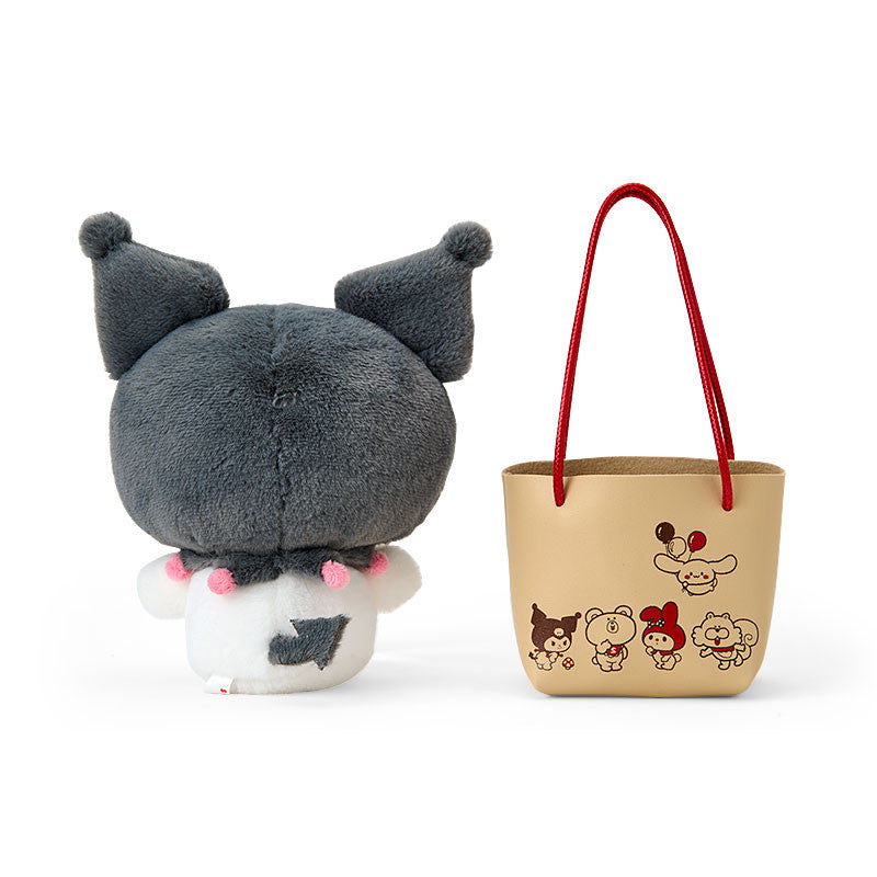 Sanrio x SWIMMER | Plush Toy Plush Doll with Bag (Kuromi)