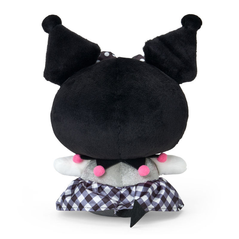 SANRIO | Kuromi Plush Toy M W21 x H35 x D17 cm (My Melody 50th Anniversary & Kuromi 20th Anniversary/Black Pink Party)