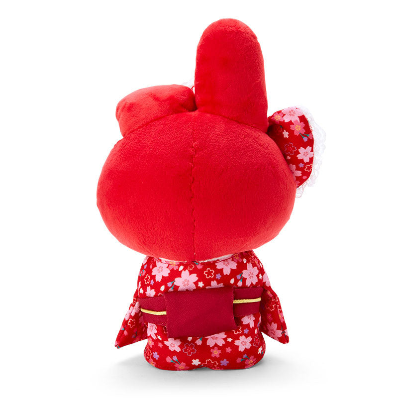 SANRIO | My Melody Plush Toy Plush Doll 170×110×260mm (Sakura Kimono Red)