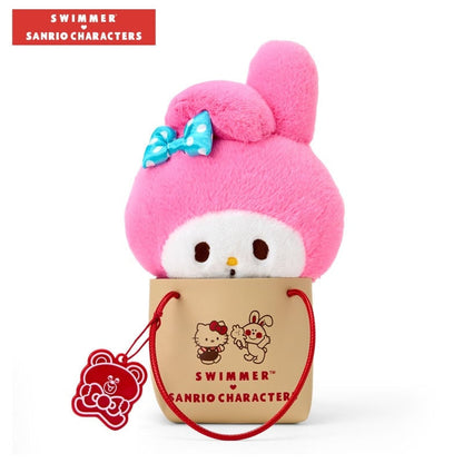 Sanrio x SWIMMER | Plush Toy Plush Doll with Bag (My Melody)
