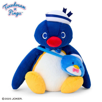 SANRIO | Plush Toy Plush Doll H21×W23×D19cm (Tuxedo Sam & Pingu)