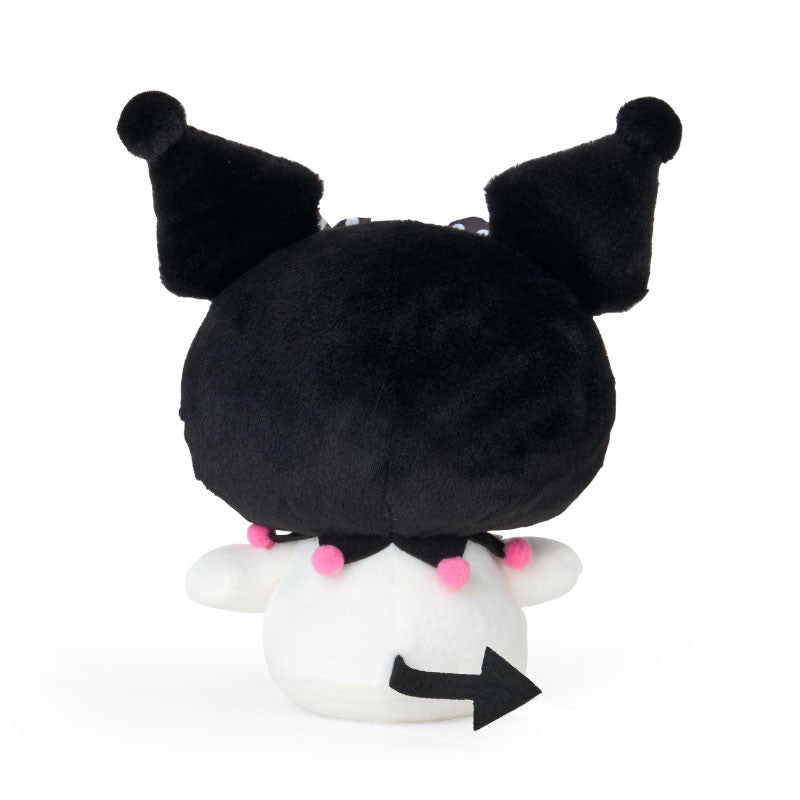 SANRIO | Kuromi Plush Toy S W16.5 x H26 x D12 cm (My Melody 50th Anniversary & Kuromi 20th Anniversary/Black Pink Party)