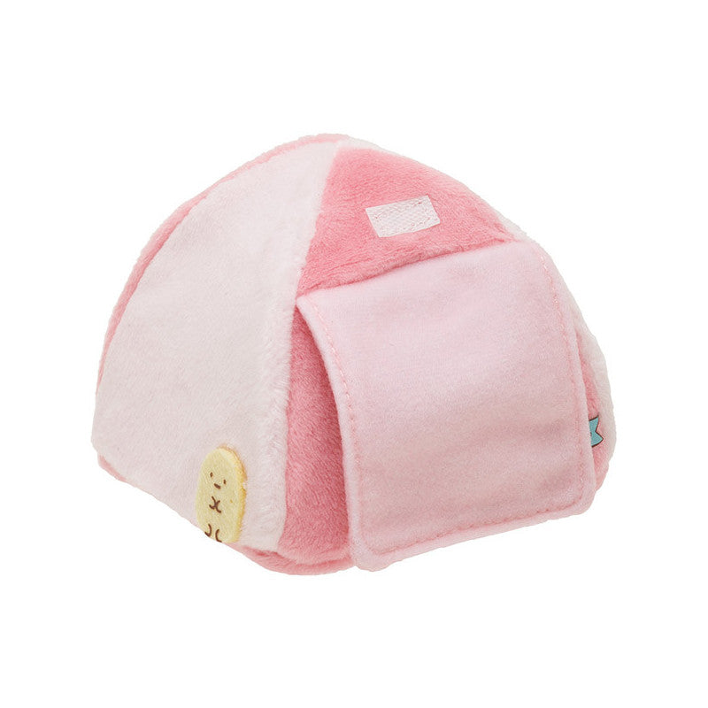 SAN-X | Sumikko Gurashi Tenori Plush SS 65×80×80mm (Pink Roof House)