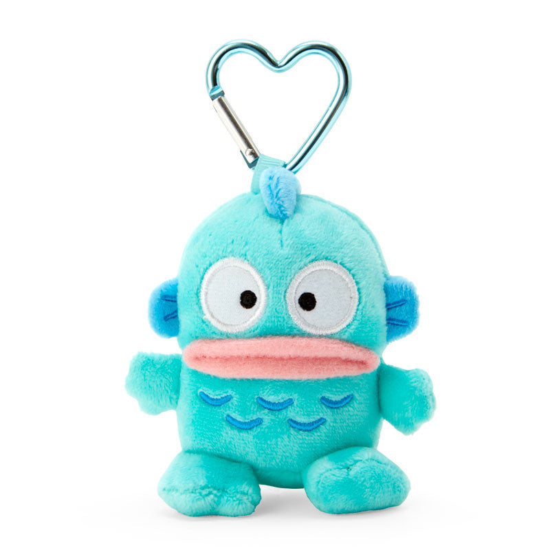 Sanrio｜Hangyodon Plush Mascot Holder With Heart Carabiner About 9Cm