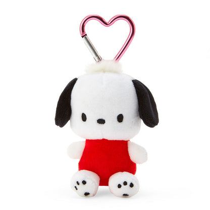 Sanrio｜Pochacco Plush Mascot Holder With Heart Carabiner About 9Cm