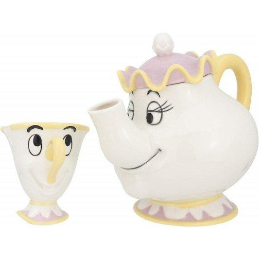 【Store Only】DISNEY | Tea Pot & Tea Cup Mrs Potts & Chip Gift Set (Beauty & the Beast)