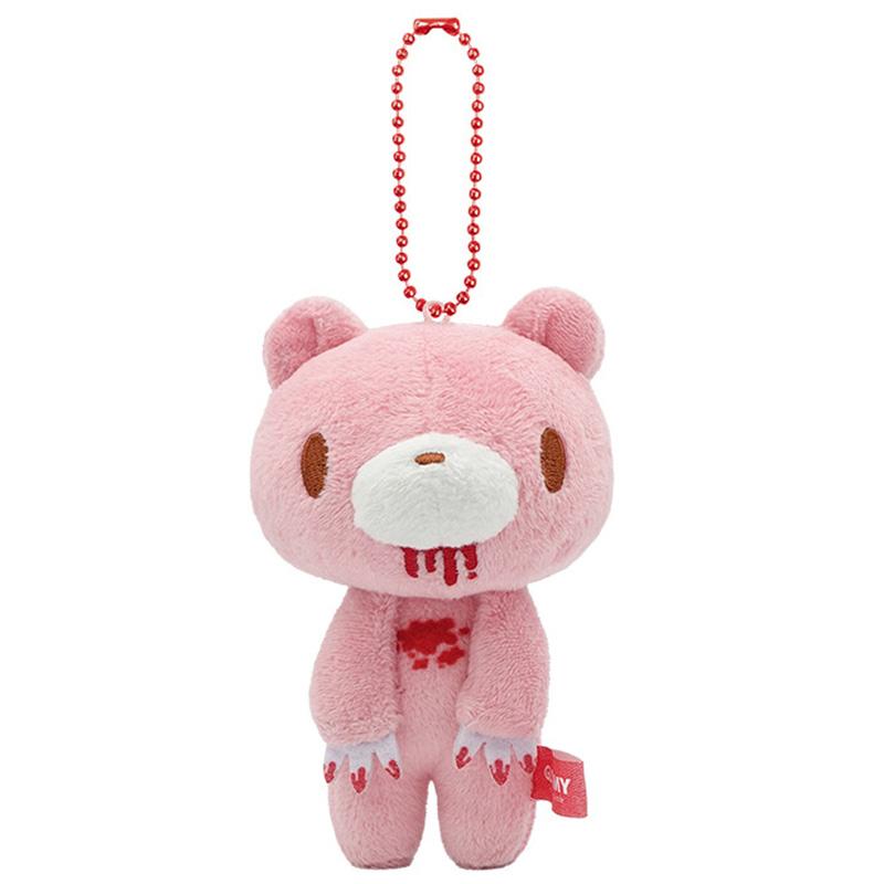 Gloomy Bear | Mascot Holder Plush keychain Key Ring Bag Charm H10×W9×D8cm (Bloody)