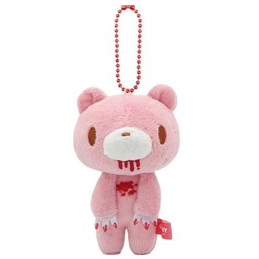 Gloomy Bear | Mascot Holder Plush keychain Key Ring Bag Charm H10×W9×D8cm (Bloody)