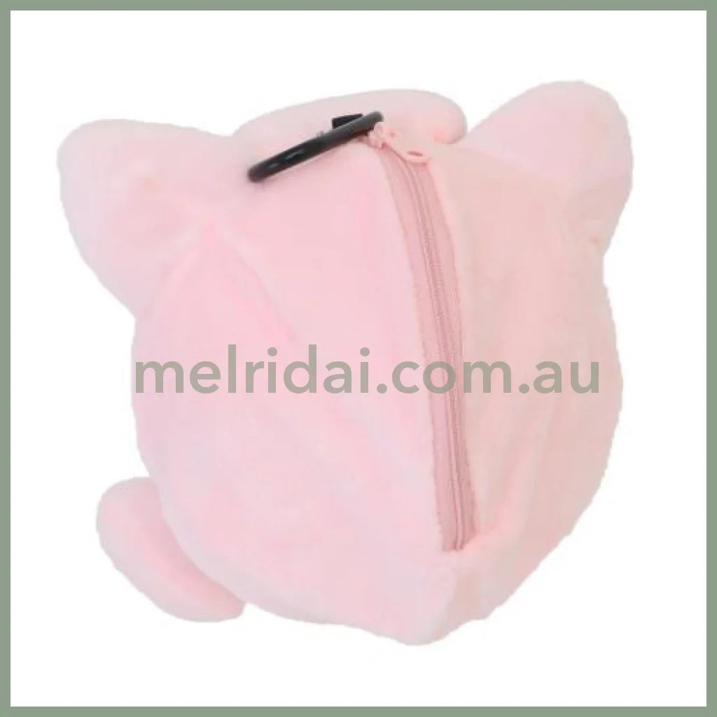 Pokemon | Carabiner Plush Pouch 18.3 x 15 x 17cm (Jigglypuff)