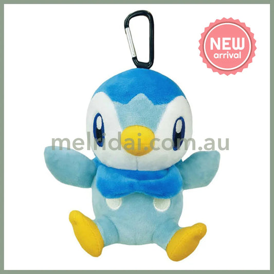 Pokemon | Carabiner Plush Pouch 23 x 17.5 x 10.5cm (Piplup)