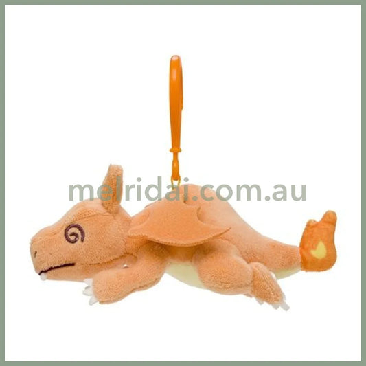 Pokemon | Mascot Chikaratsukita Dizzy Charizard 17.0 X 8.0 6.0Cm Frequently 宝可梦 失去战斗能力喷火龙挂件/包挂/钥匙链
