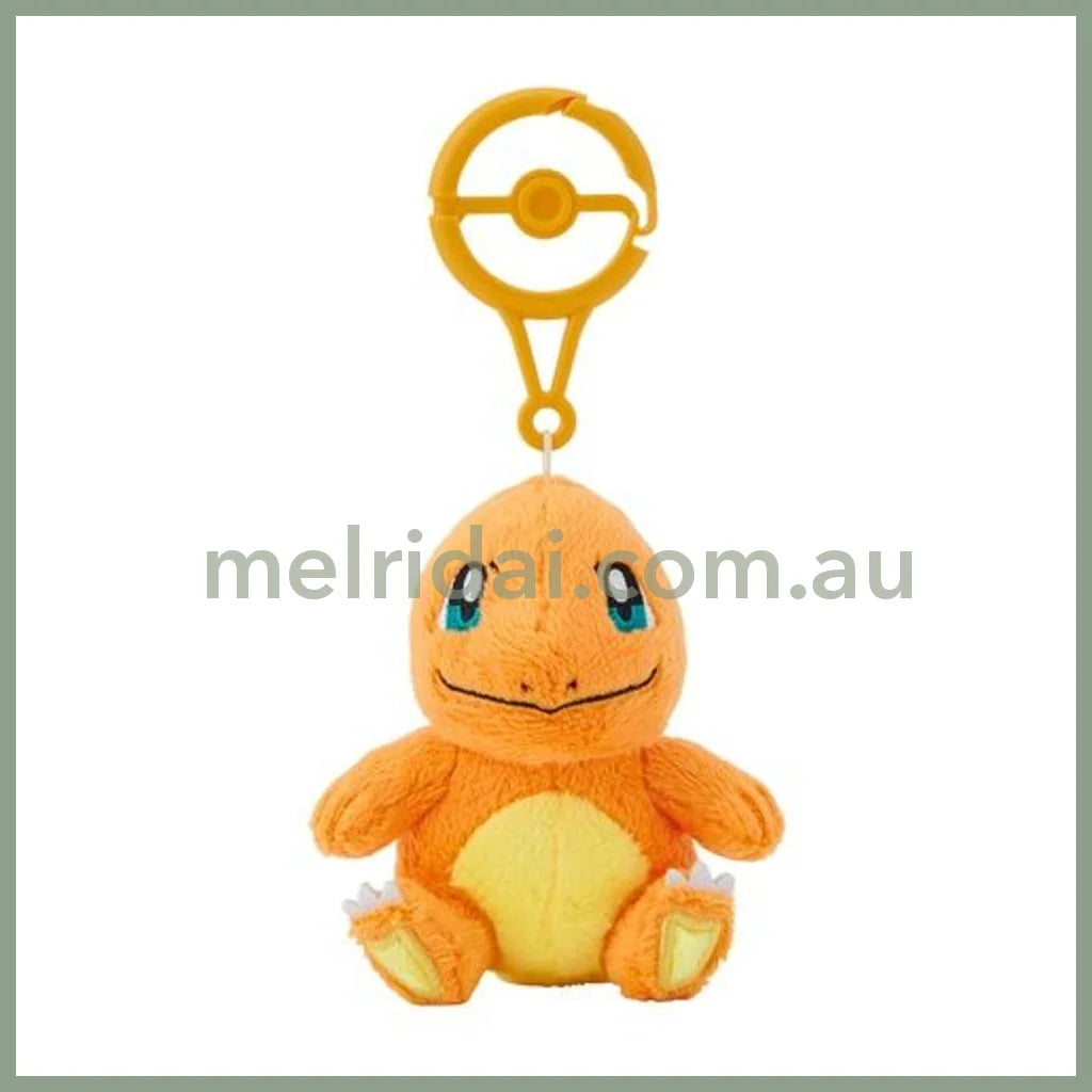 Pokemon | Mascot Holder Plush Keychain With Carabiner 17.5 X 10.5 9 Cm (Charmander)