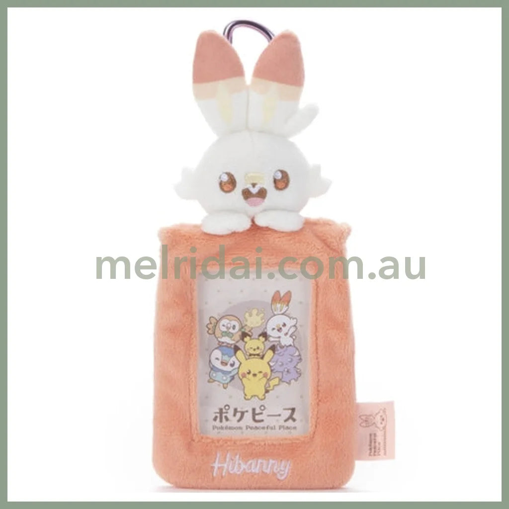 Pokemon | Pokepiece Plush Card Case Scorbunny 14 X 8 2Cm