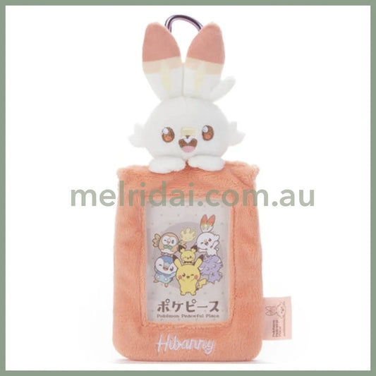 Pokemon | Pokepiece Plush Card Case Scorbunny 14 X 8 2Cm