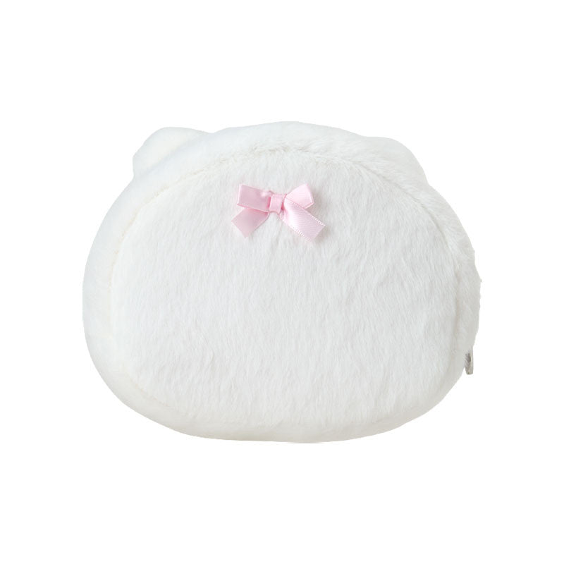 SANRIO | Hello Kitty Face-shaped Pouch 22.1 x 13.3 x 8.7cm (White Cat Ballerina)